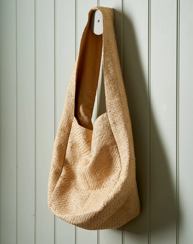 Byron Raffia Bag- Neutral