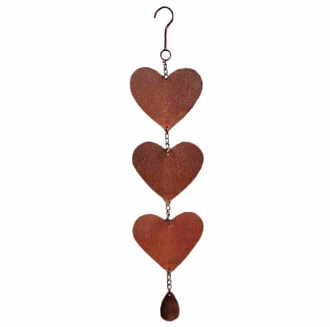 Rustic Chain of Hearts