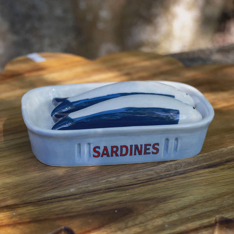 Sardine Ceramic Salt & Pepper Set