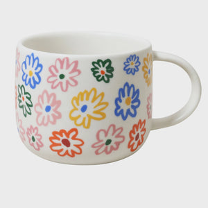 Big Flower Heart Claire Ritchie Mug