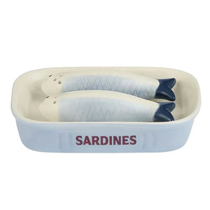Sardine Ceramic Salt & Pepper Set