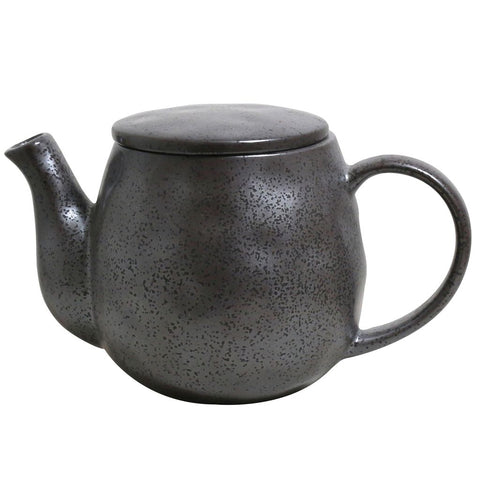 Earth Teapot - Charcoal