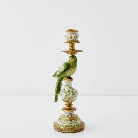 Polly Parrot Candle Holder