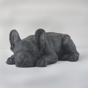 Sleeping Frenchie Black