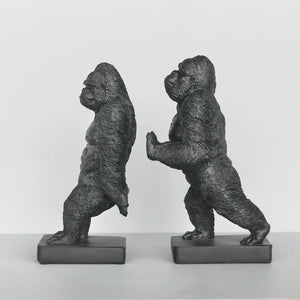 Gorilla Bookend Set