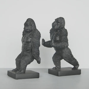 Gorilla Bookend Set