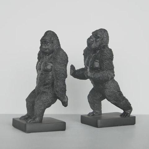 Gorilla Bookend Set