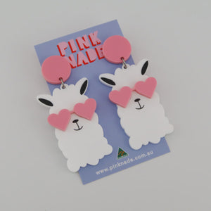 Llama Dangle Earrings
