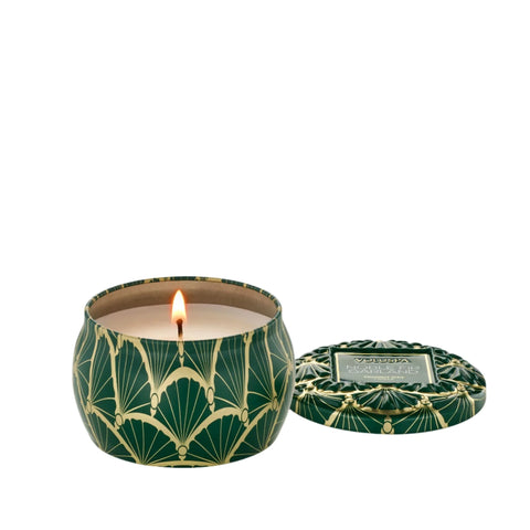 Noble Fir Garland Candle