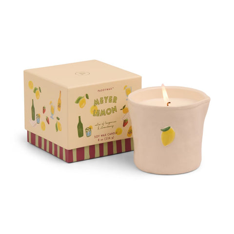 Bistro Ceramic Candle