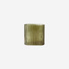 Ripple Opal Vase - Olive