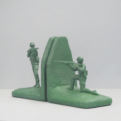 Solider Bookend Set