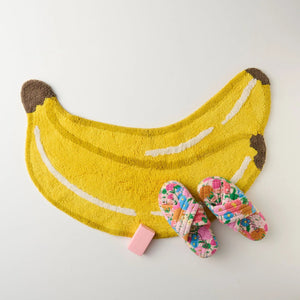 Banana Brain Bath Mat