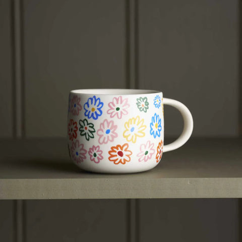 Big Flower Heart Claire Ritchie Mug