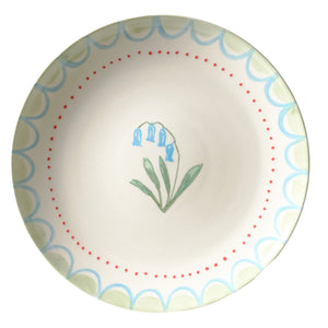 June's Garden Cake Plate