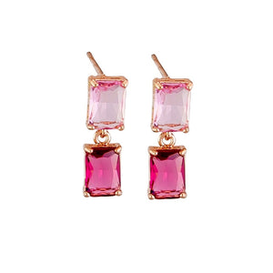 Rose Crystal Earring