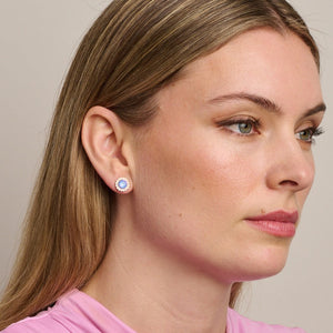 Blue Alice Crystal Earring