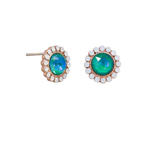 Green Alice Crystal Earring