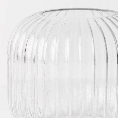 Ripple Vase Squat - Clear