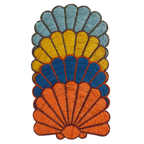 Mia Placemat Set - azure