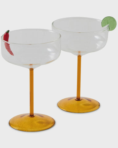 Amigo Margarita Glass Set