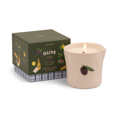 Bistro Ceramic Candle