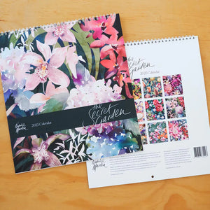 2025 Calendar The Secret Garden