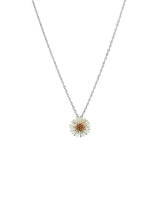Silver Fairy Flower Necklace