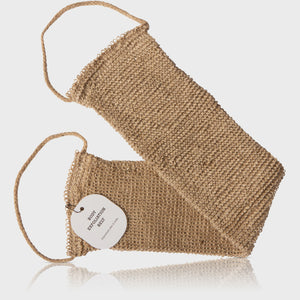 Body exfoliating belt