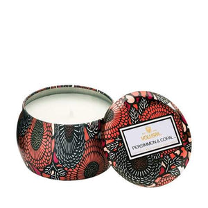 Small tin candle